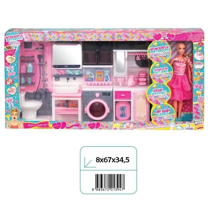 Oydaş Oyuncak 02394 4lu Dolap Setı Bebeklı*8* 04-02394