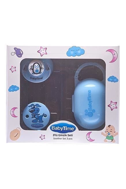 BabyTime 3'lü Emzik Seti Karma Renk Bt511
