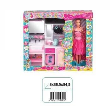 Oydaş Oyuncak 02391 2lı Lavabo Utu Masası Bebeklı*18* 04-02391