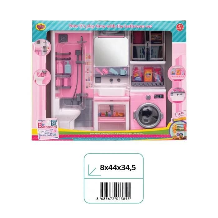 Oydaş Oyuncak 02385 Kutuda 3lü Yeni Banyo Seti*12* 04-02385
