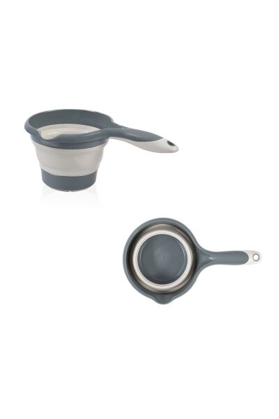 Babyjem Katlanır Banyo 3'Lü Set Antrasit Yeni 765