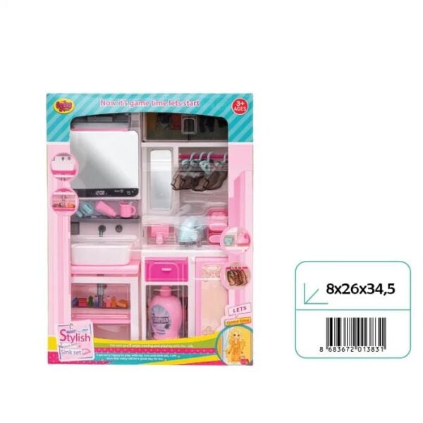 Oydaş Oyuncak 02383 Kutuda 2li Lavabo Ütü Masası*18* 04-02383