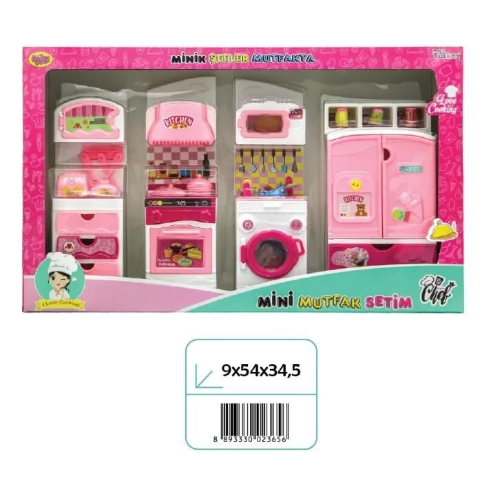 Oydaş Oyuncak 02365 Mınık Sefler 4lu Dolap Setı*10* 04-02365