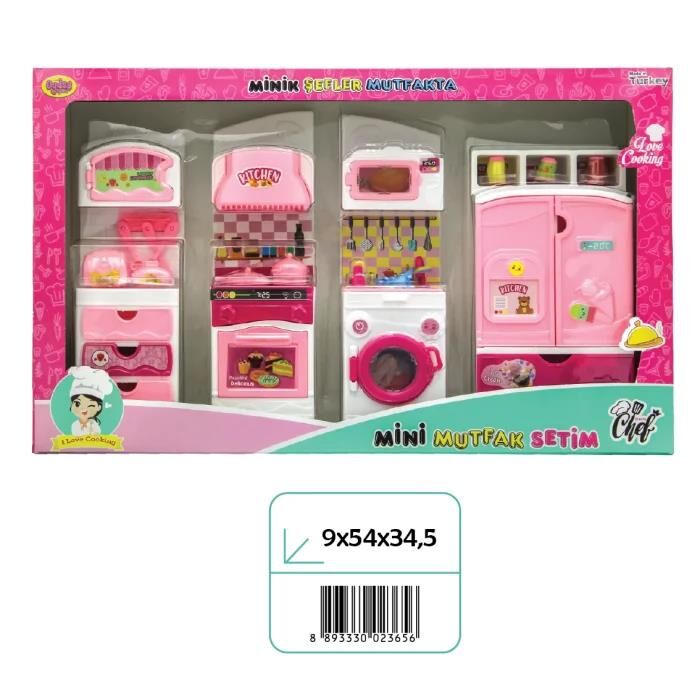 Oydaş Oyuncak 02365 Mınık Sefler 4lu Dolap Setı*10* 04-02365