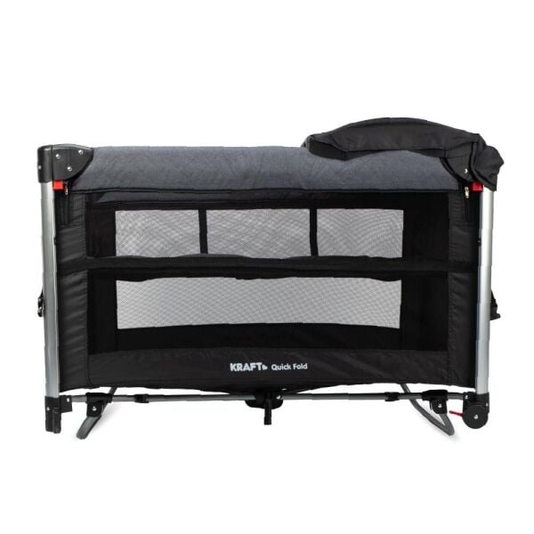 Kraft Quick Fold Oyun Parki 70x110cm-Dark Grey Black