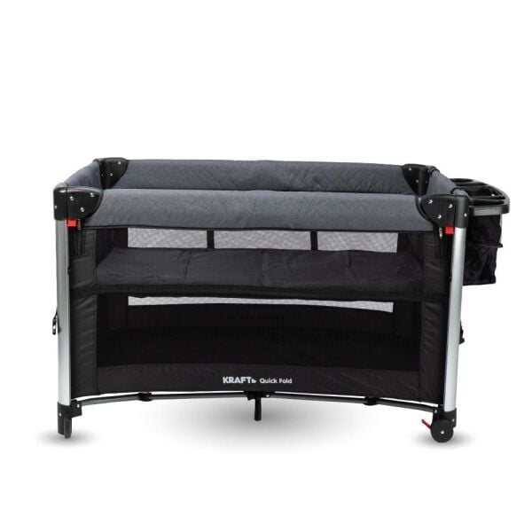Kraft Quick Fold Oyun Parki 70x110cm-Dark Grey Black