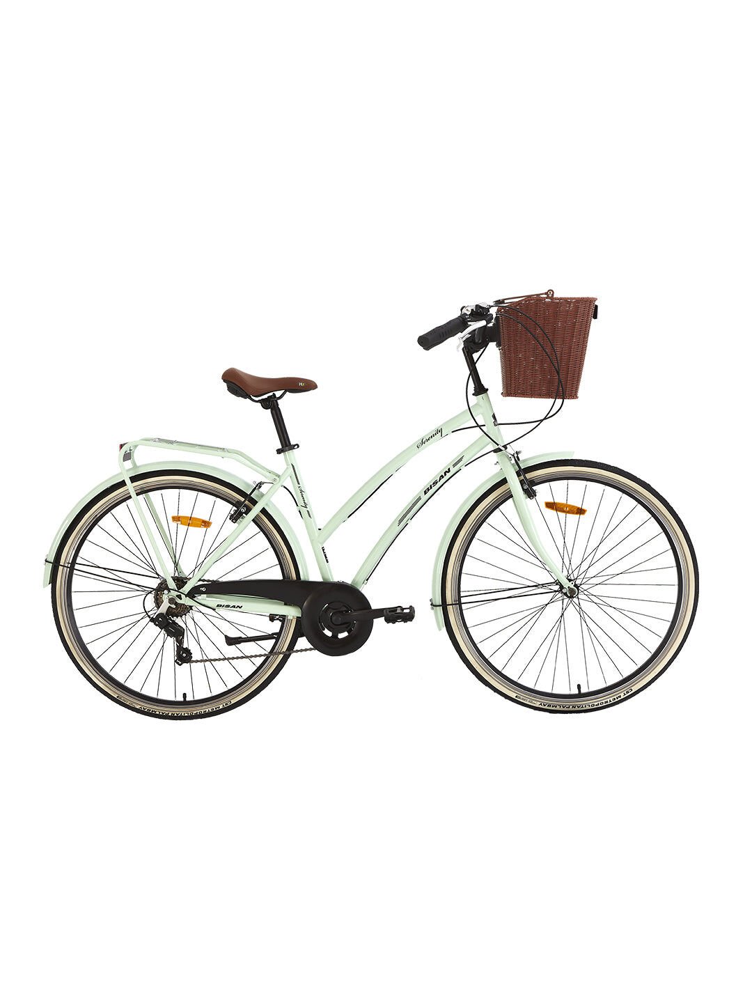 Bisan Serenıty S-23 Kadro: 19'' - 48 Cm Vites: 7 Vites Tekerlek: 28'' Ürün Rengi: Mint Yeşil Etiket Rengi: Siyah