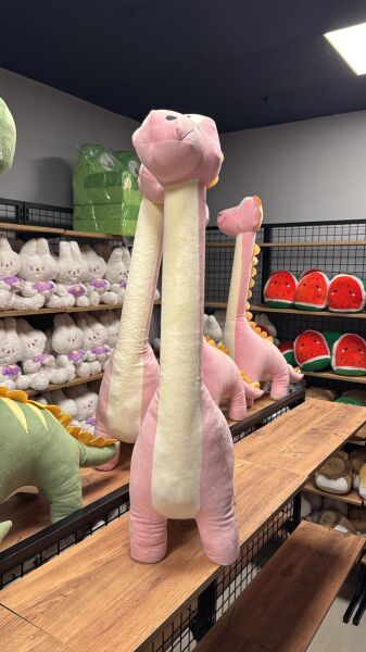 Pufu Peluş Dinazor 100 cm 04099 ( Karma Renk )