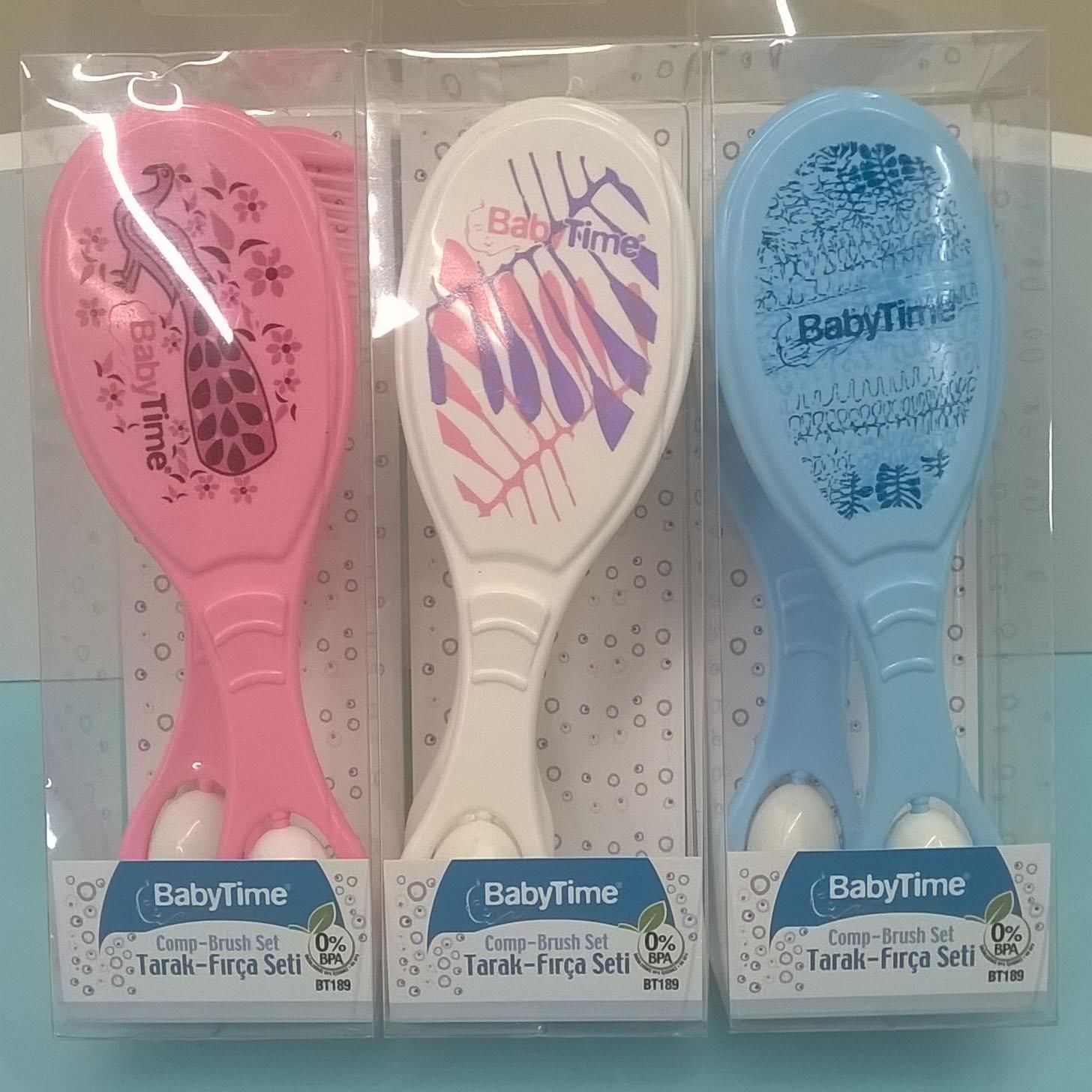 Babytime Bt189 Tarak - Fırça Seti