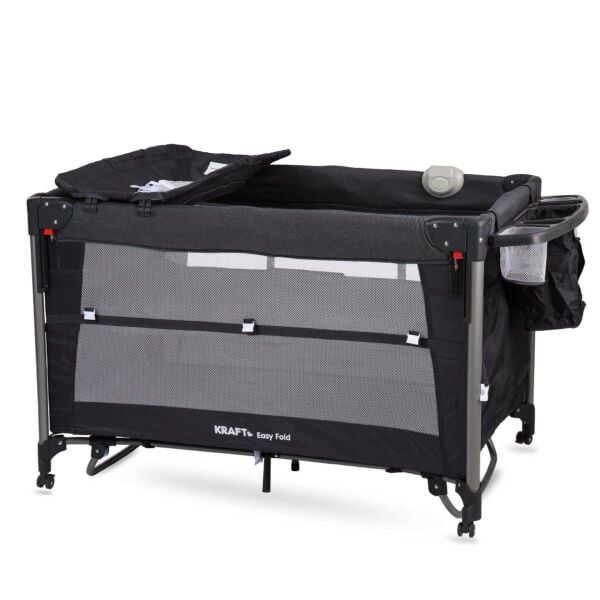 Kraft Easy Fold Oyun Parki 70x110cm-Dark Grey