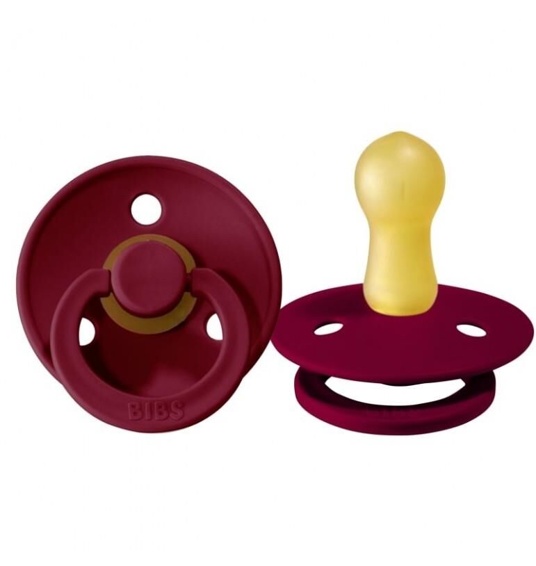 Bibs Kauçuk Emzik - Ruby 0-6 Ay