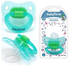 Babytime Bt144-2 Silikon Damaklı Koruyucu Kapaklı Akide Gövdeli Emzik N.2