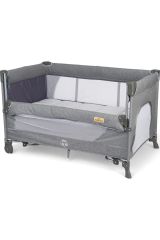Baby Care Atlantis Anne Yanı Oyun Parkı Otomatik Katlanır 70x120 Cm Gri
