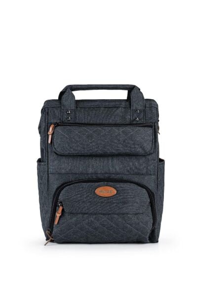 Moje Violet Anne Bebek Bakım Çantası Füme