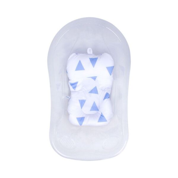 Sevi Bebe Cozy Banyo Minderi - Mavi Üçgen 69-100