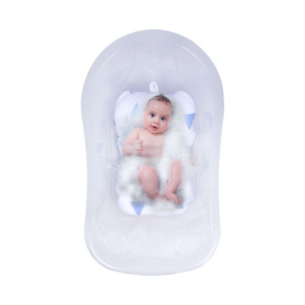 Sevi Bebe Cozy Banyo Minderi - Mavi Üçgen 69-100