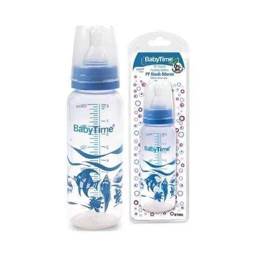 Babytime Bt065 Klasik Pp Biberon (silikon Kiraz Uçlu)  250 Ml