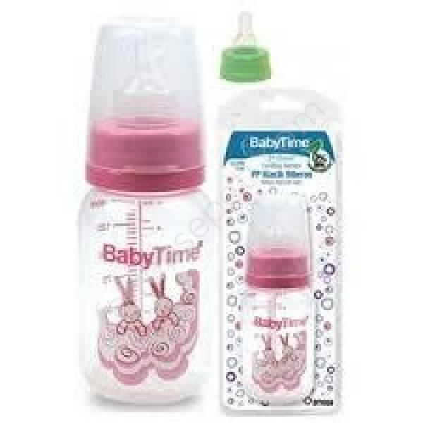 Babytime Bt066  Klasik Pp Biberon (silikon Kiraz Uçlu)  150 Ml