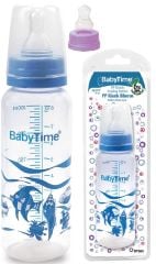 Babytime Klasik Pp Biberon (silikon Damaklı Uçlu)  250 Ml