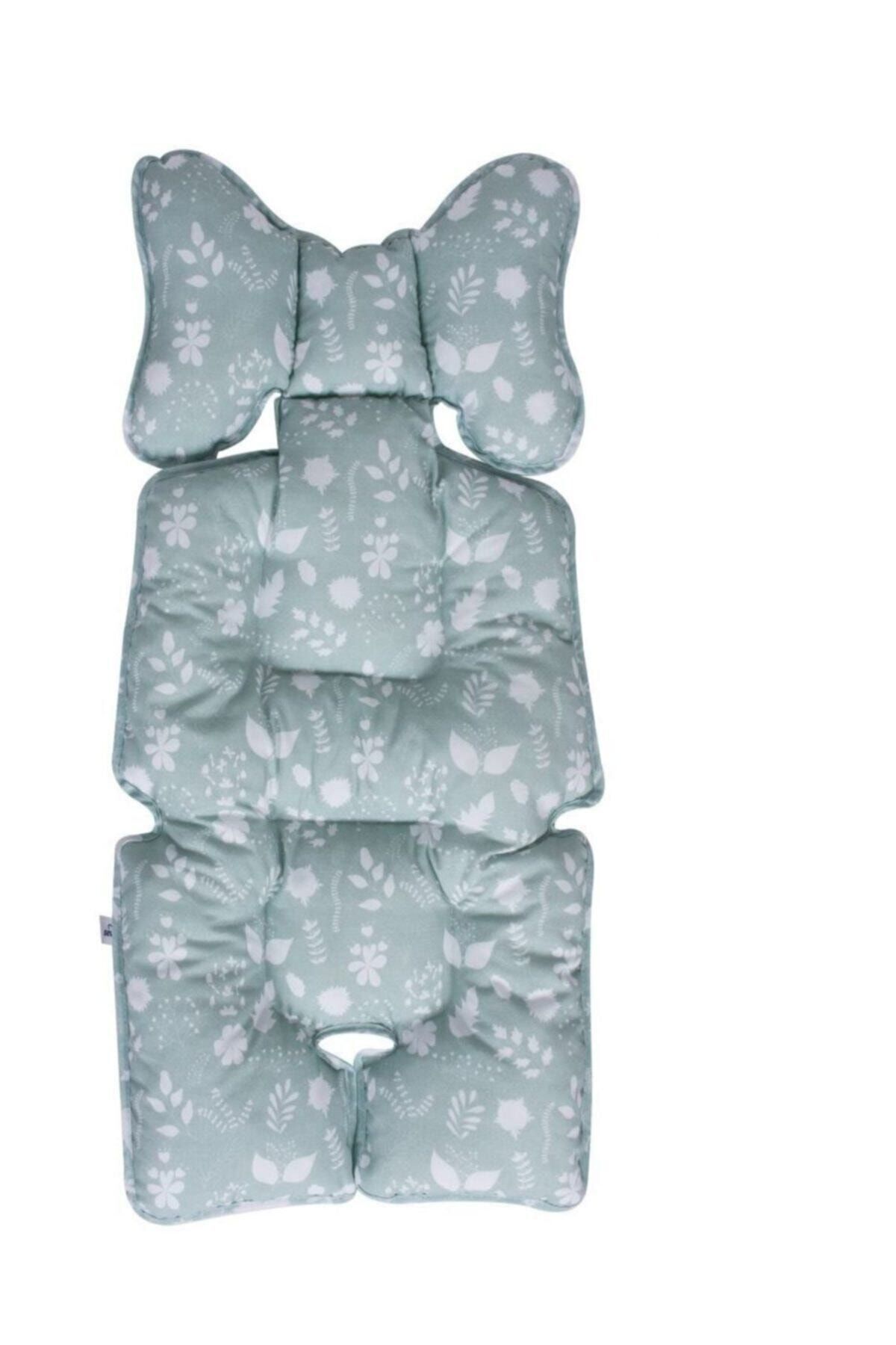 Sevi Bebe Puset Ve Oto Koltuğu Minderi - Yaprak Desen 8376-92