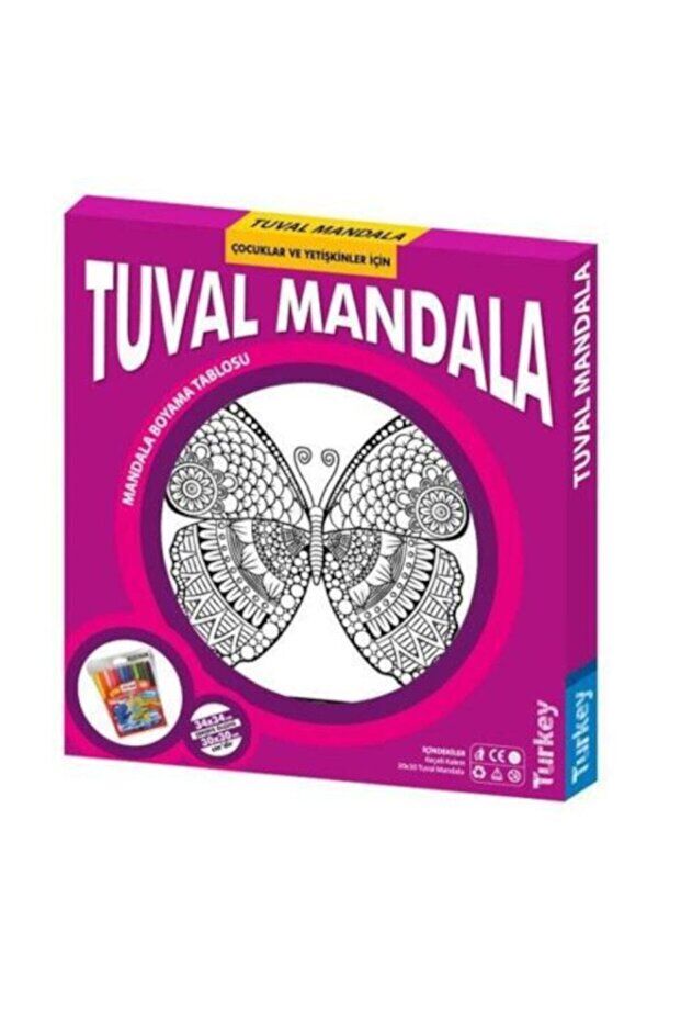 Redka Tuval Mandala 30x30 cm