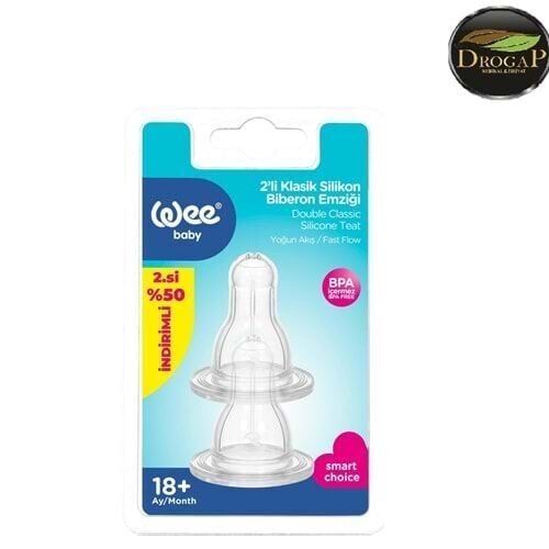 Wee Baby  Biberon Başlığı 2li No:3 +18 Ay