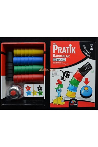 Redka Pratik Bardaklar Zeka Mantık ve Strateji Akıl Oyunları