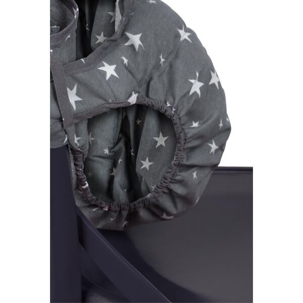 Sevi Bebe Kumaş Mama Sandalyesi - Pembe Yıldız 152-2
