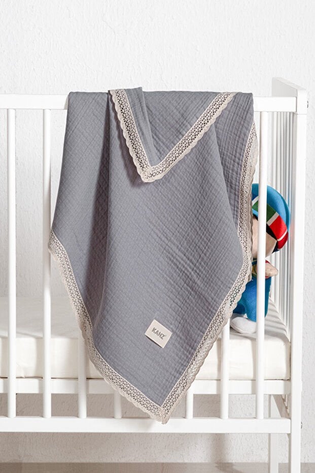 Kanz - 4 Kat Kopanaki Müslin Pike(knz-017) 152.01.0255.Gri-----