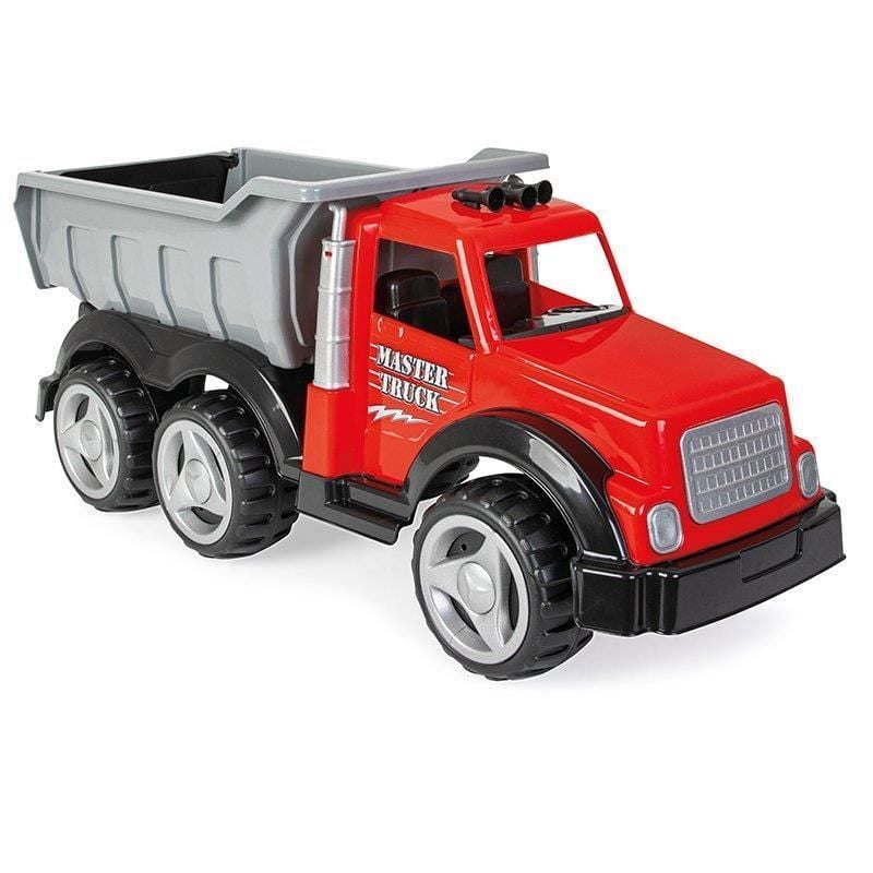 Pilsan Master Truck Damperli Kamyon Kırmızı - Kutulu (YENİ) 85 Cm