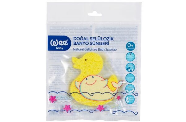 Wee Baby Doğal Selülozik Banyo Süngeri
