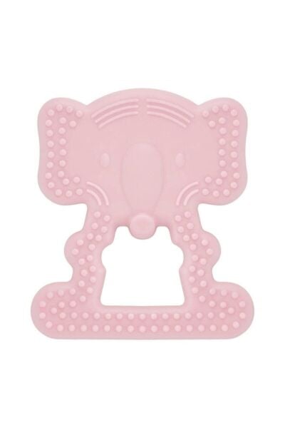 Babyjem Diş Kaşıyıcı Fil Pembe 628
