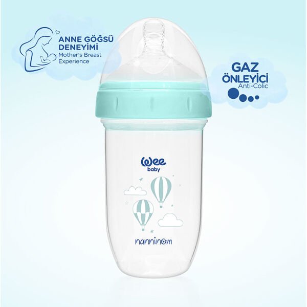 Wee Baby Nanninom Antikolik Geniş Ağızlı Biberon 250 ml