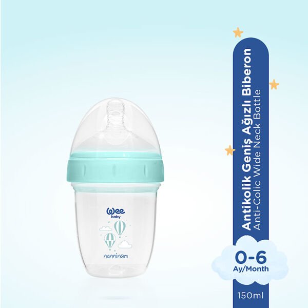 Wee Baby Nanninom Antikolik Geniş Ağızlı Biberon 150 ml