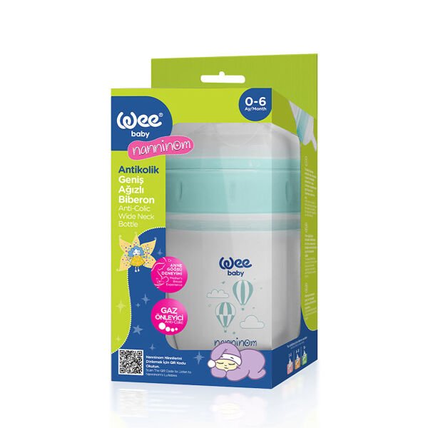 Wee Baby Nanninom Antikolik Geniş Ağızlı Biberon 150 ml