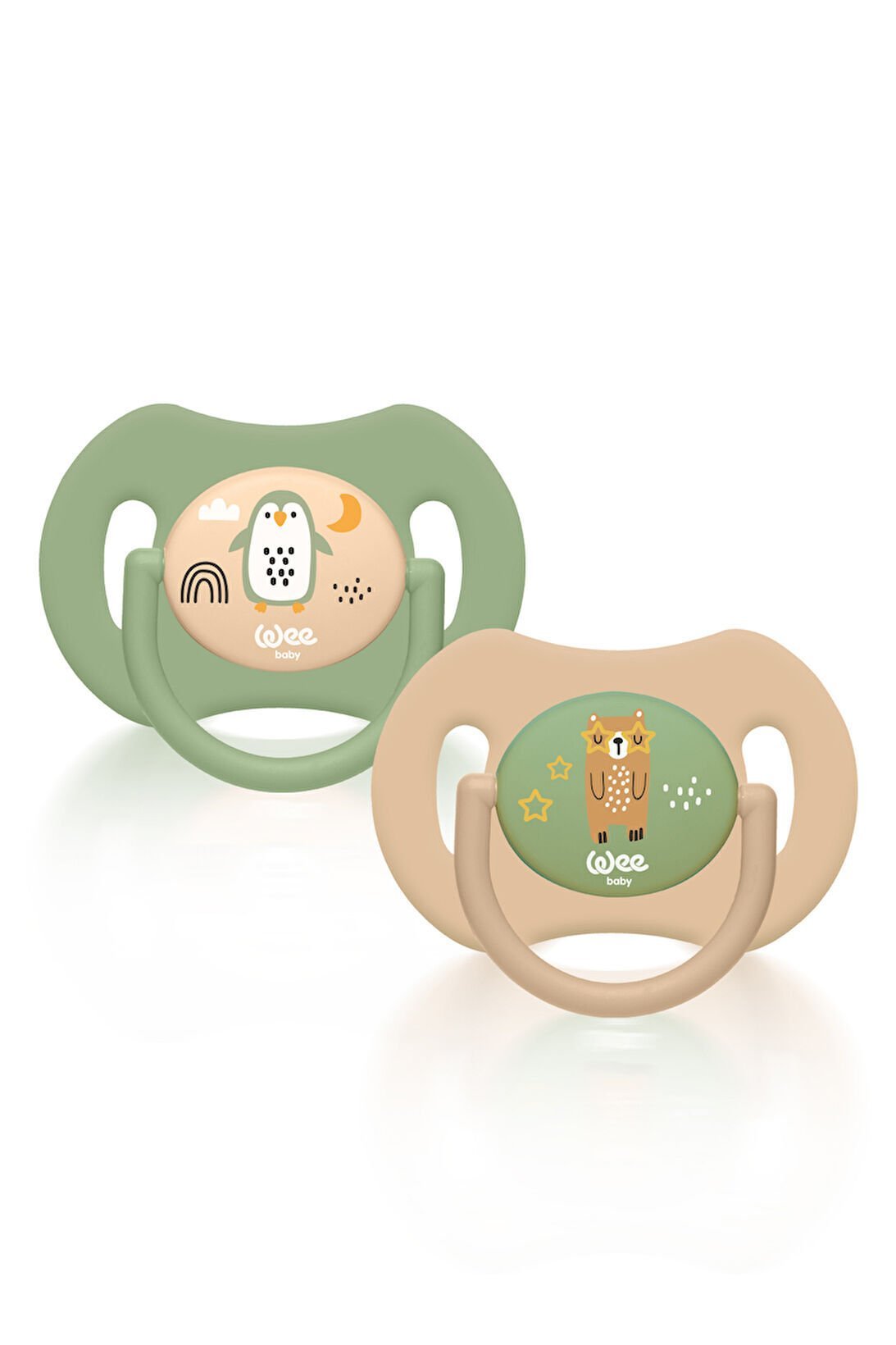 Wee Baby Duo Simetrik Uçlu Emzik 6-18 Ay No:2