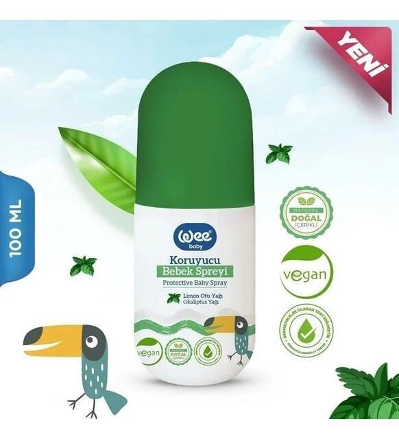 Wee Baby Bebekler İçin Sinek Koruyucu Sprey 100 Ml