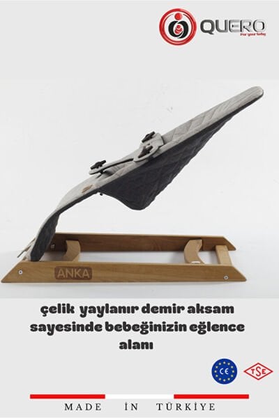 Quero Anka Çift Sallanır Ana Kucağı Kahve Latte