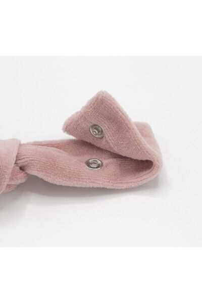 Babyjem Emzik Tutacağı Kalp Desen Gül Kurusu 743