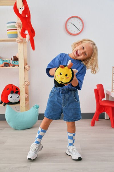 Pufu Toys Peluş Yastık Arı 30 Cm(130) 04070