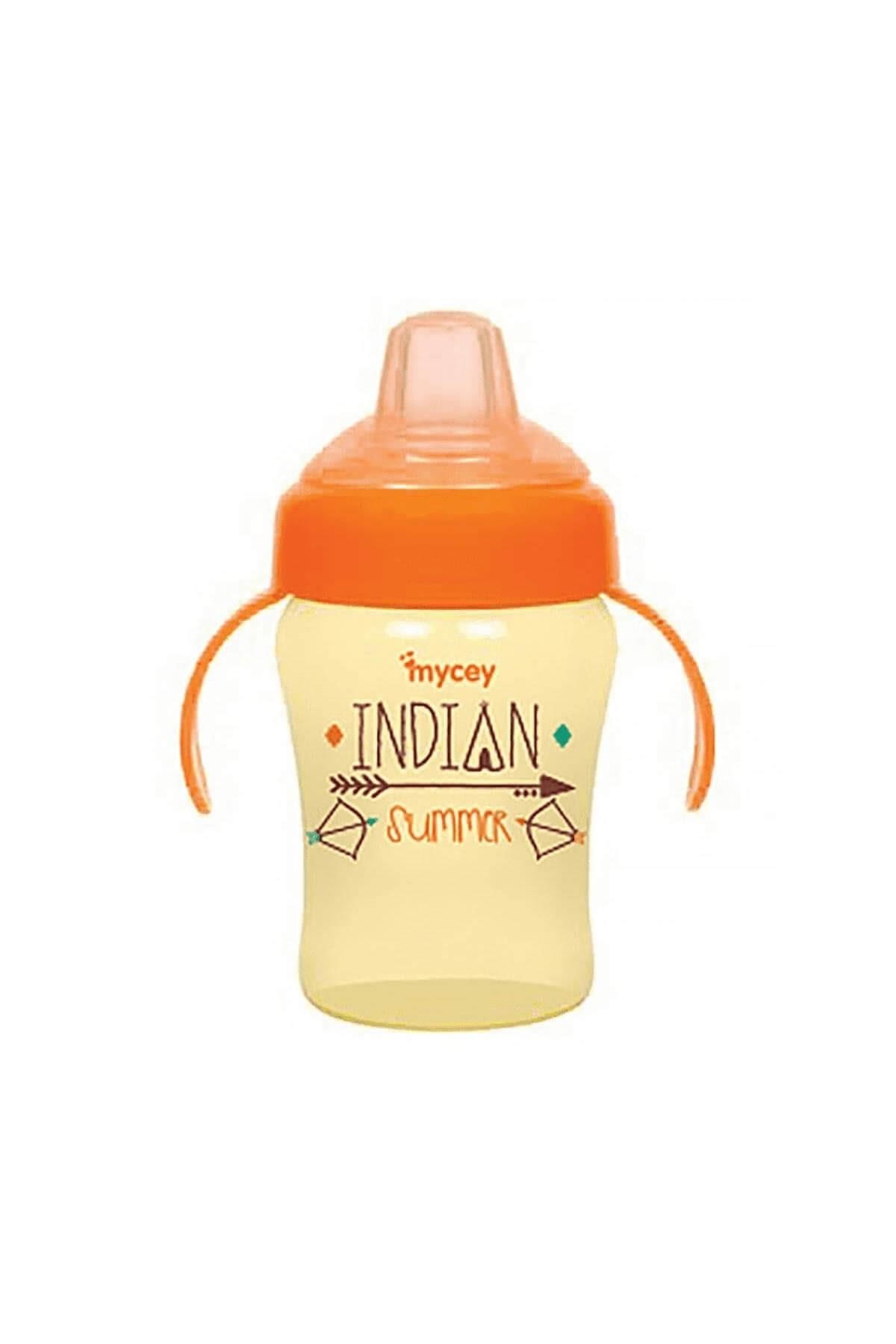 Mycey Damlatmaz Bardak Kulplu Indian Turuncu