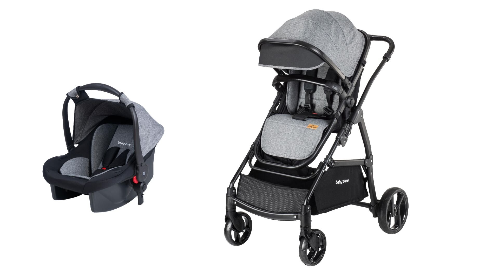 Baby Care Bc-315 Safari Trio Travel Puset  Gri ( D )