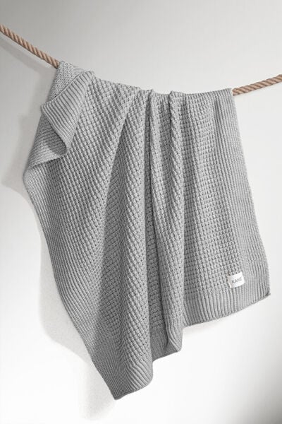 Kanz - Triko Battaniye(knz-006)(knz-007) 152.01.0256.Gri-----