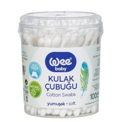 Wee Baby Pamuklu Kulak Çubuğu 100'lük