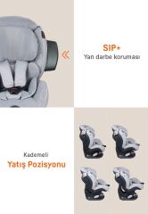 Besafe İzi Comfort X3 9-18 Kg. Oto Koltuğu - Anthracite Mesh Anthracite Mesh