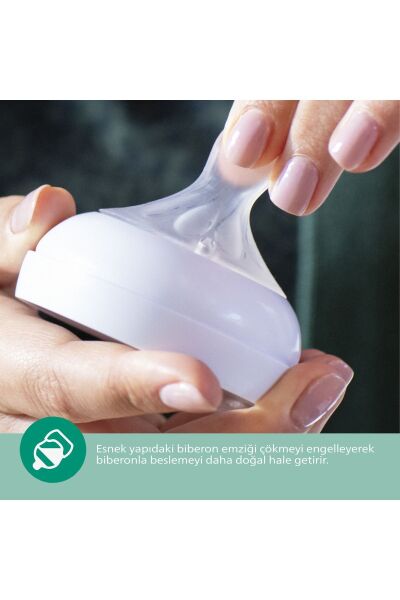 Philips Avent Scy933/01  Natural Response Doğal Tepkili Cam Biberon, 240ml, 1 Ay