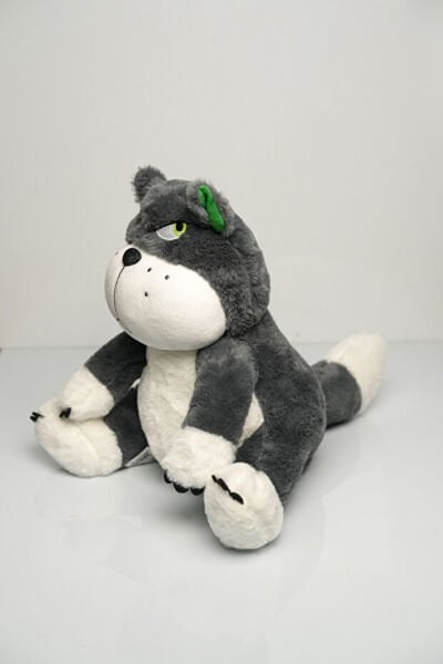 Pufu Toys 45 Cm Peluş Sinirli  Kedi Sabri (32) 03100