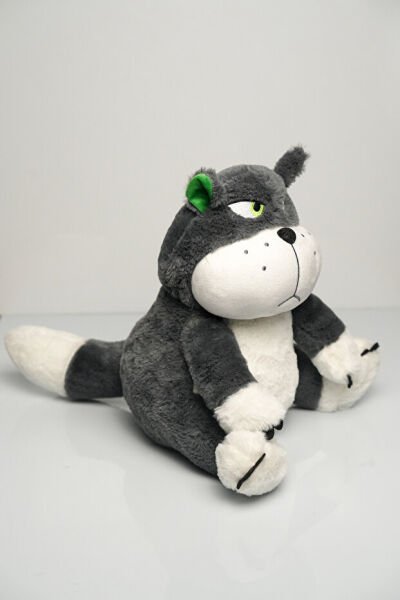 Pufu Toys 45 Cm Peluş Sinirli  Kedi Sabri (32) 03100
