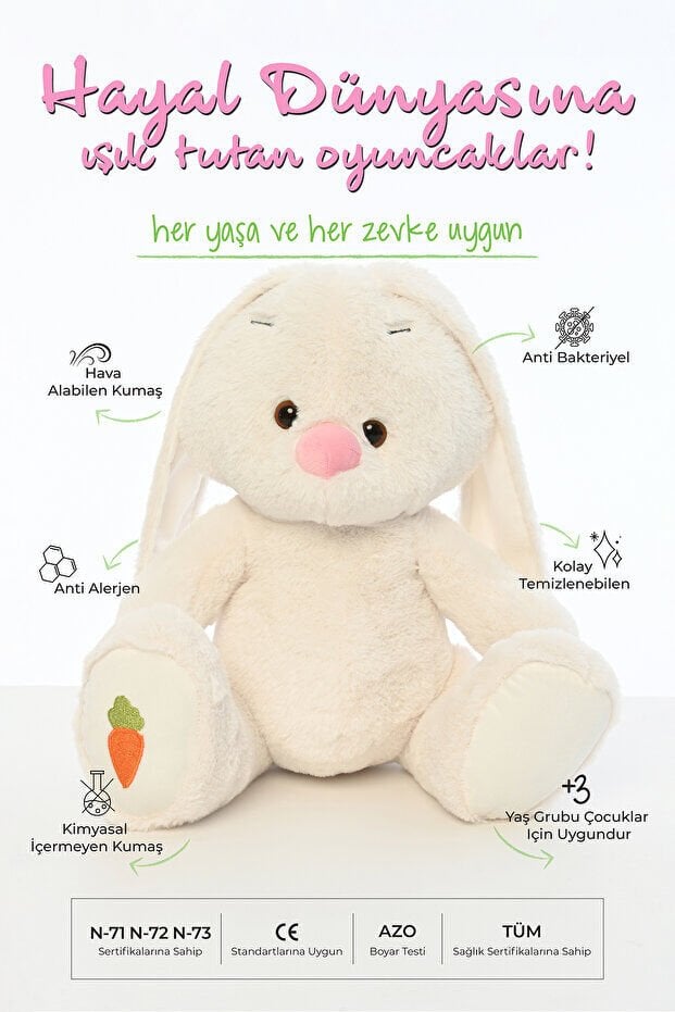 Pufu Toys 40 Cm  Tavşan (36) 03010