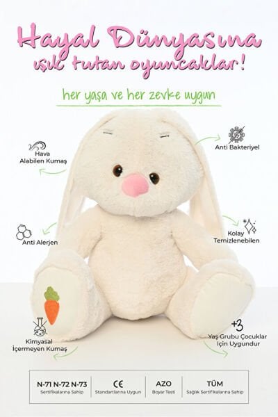 Pufu Toys 40 Cm  Tavşan (36) 03010